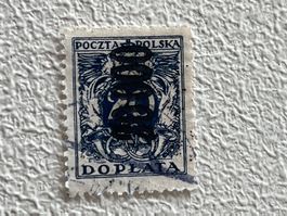 Polen Briefmarke