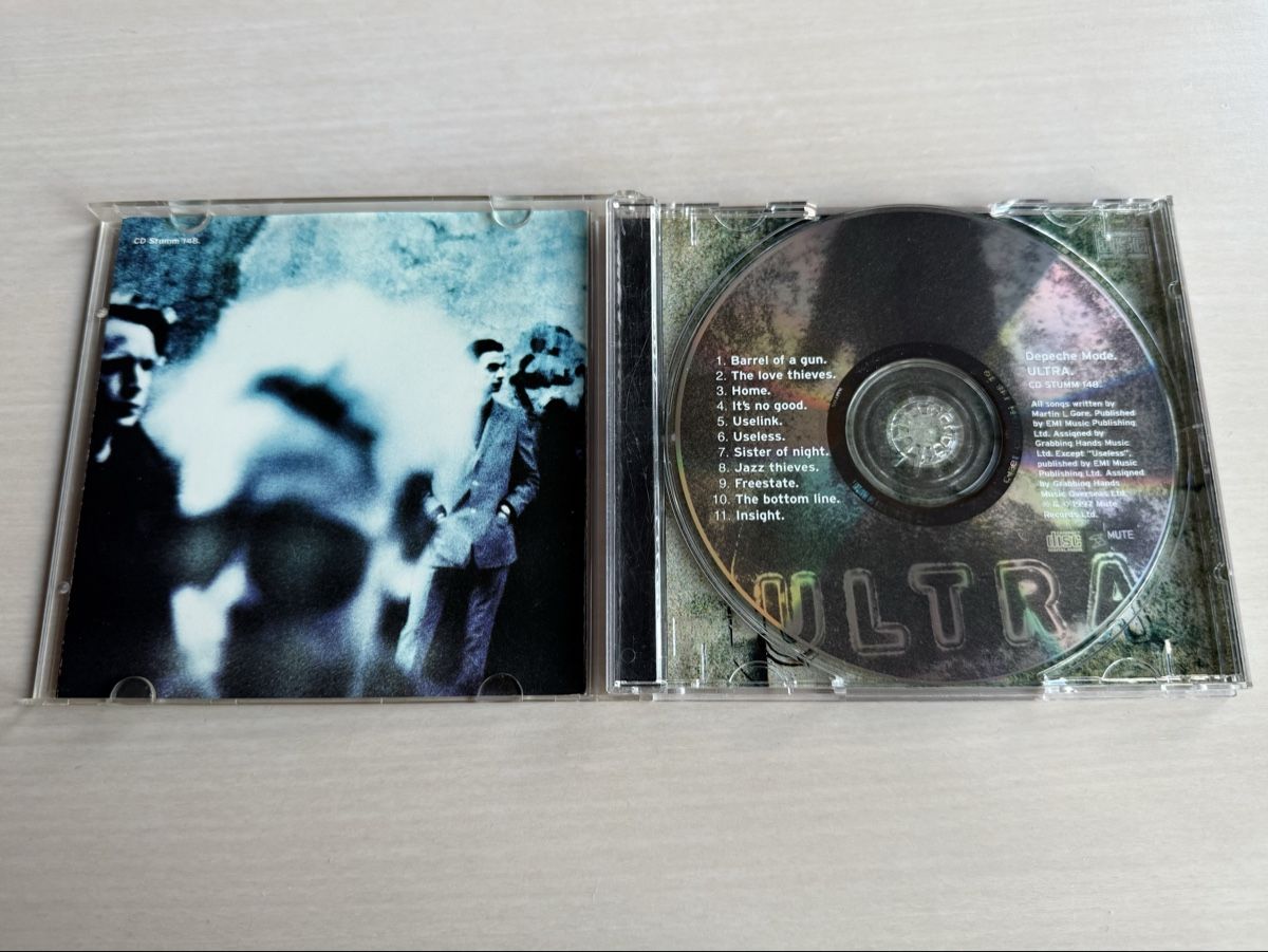 CDs: Depeche Mode - Ultra CD Album 1997 – Gebraucht aus Oberried Brienz von Chyara 2