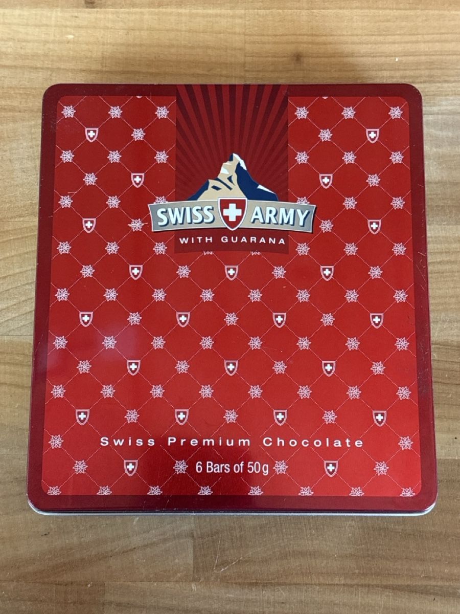 Sonstige Dekorationen & Accessoires: Blechdose Swiss Armi Chocolate – Gebraucht aus Rümlang von Sambas19
