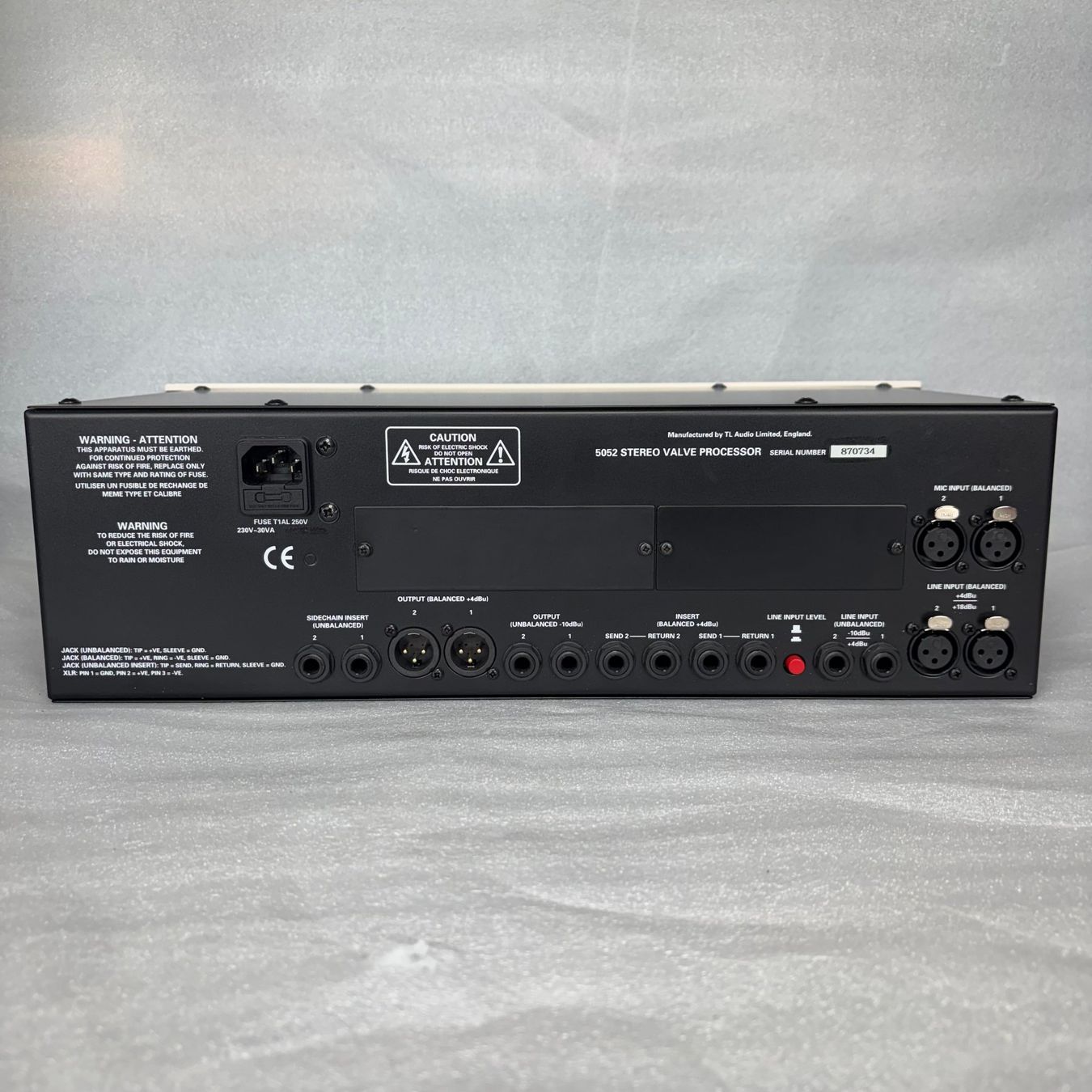 Amplificatori: TL Audio Ivory 5052 à vendre – Usato da Genève venduto da Beeno01 1