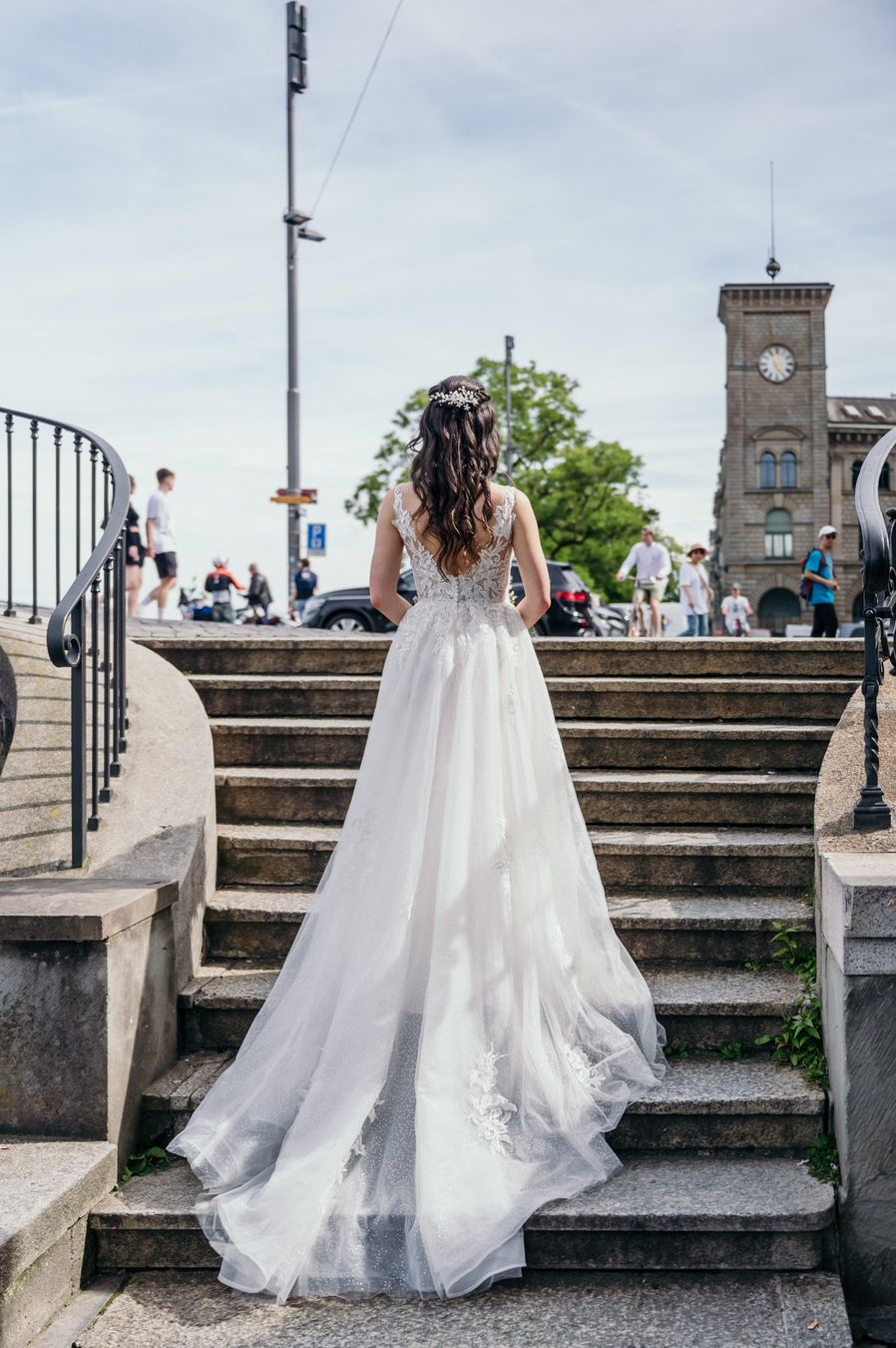 Vestiti: Robe de mariée élégante / Elegantes Brautkleid – Usato da Zürich venduto da Floslilac 6