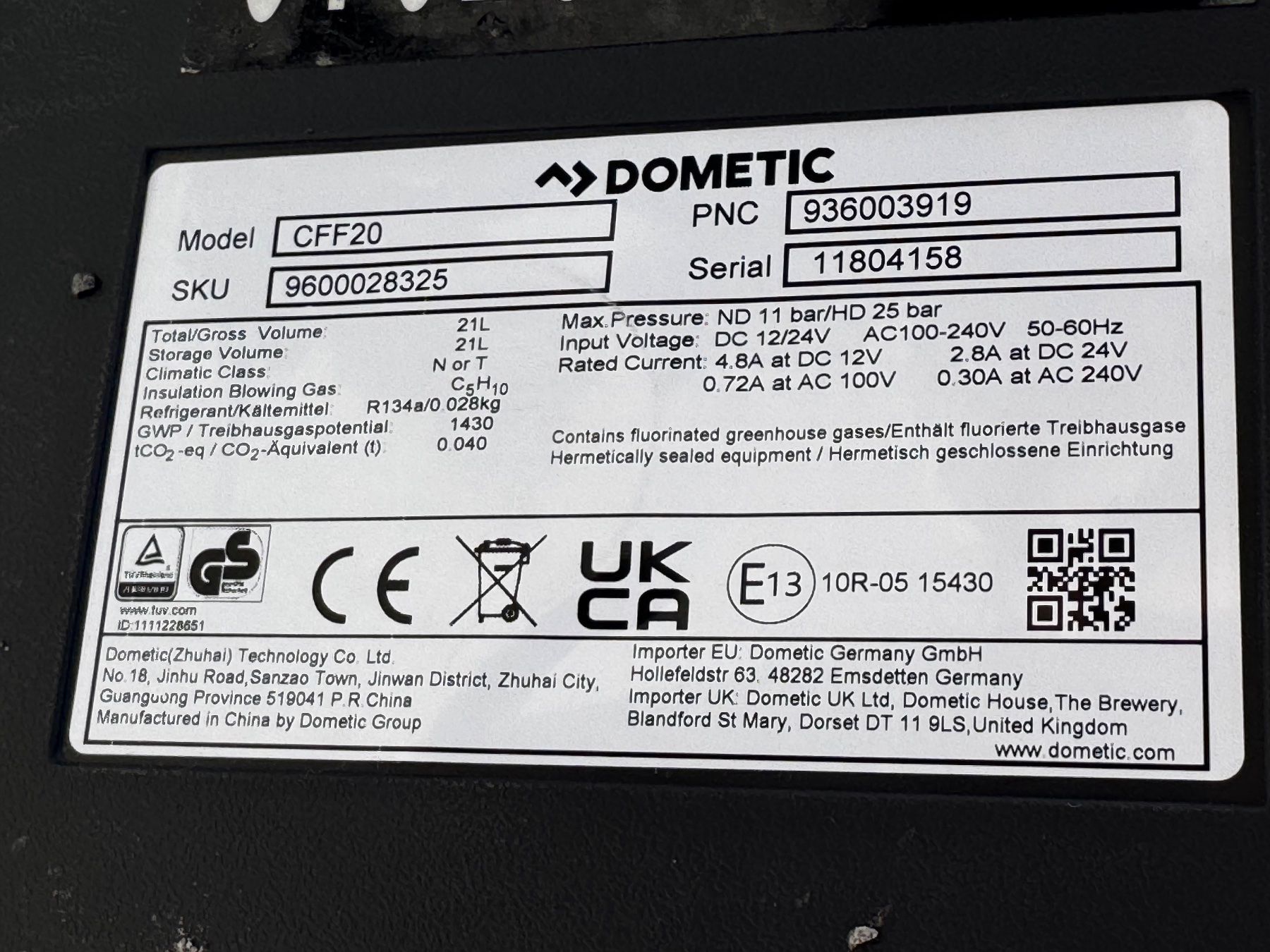 Dometic Frigoriferi & Refrigeratori: Glacière électrique portable Dometic - Idéale camping! – Usato da Savièse venduto da hyshiro 7