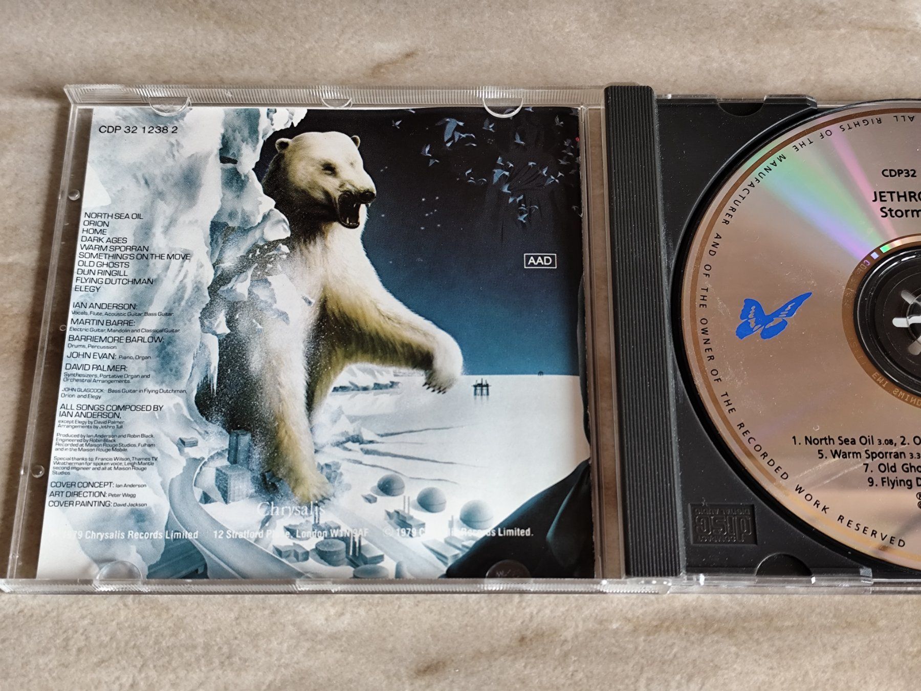 CD: JETHRO TULL - STORMWATCH Chrysalis Records Ltd. 1979 – Usato da Ermenswil venduto da easyric 2