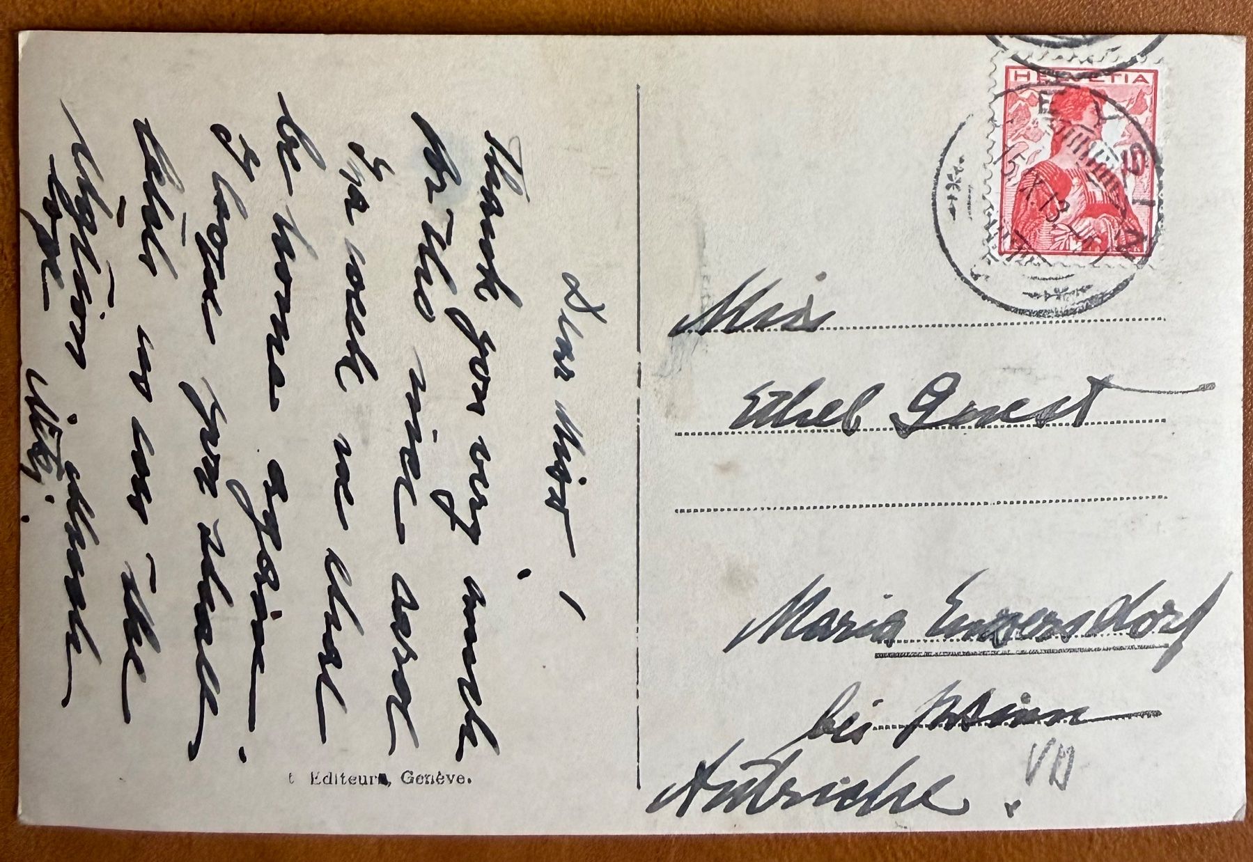 Cartes postales: Aigle - Le Château 1913 – D'occasion à Lutry par Ediego 1