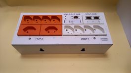 Industrielle Steckdosen-/Anschlussleiste