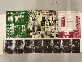 Rolling Stones 2-LP - Exile on Main St. (VG+/ mit Postcards)