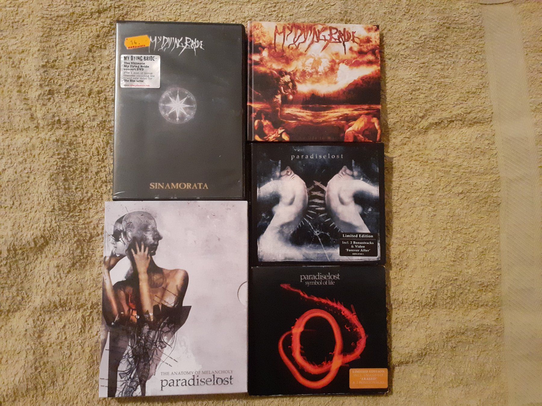 CD: Paradise Lost / My Dying Bride CD/DVD Collection – Usato da Liebefeld venduto da type013