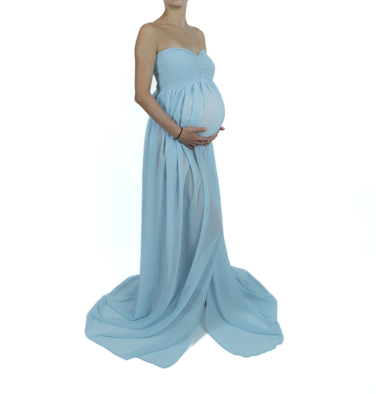 Vestiti: Babybauch-Shooting-Kleid in "light blue" – Nuovo (secondo la descrizione) da Appenzell venduto da sto_v2yv 1