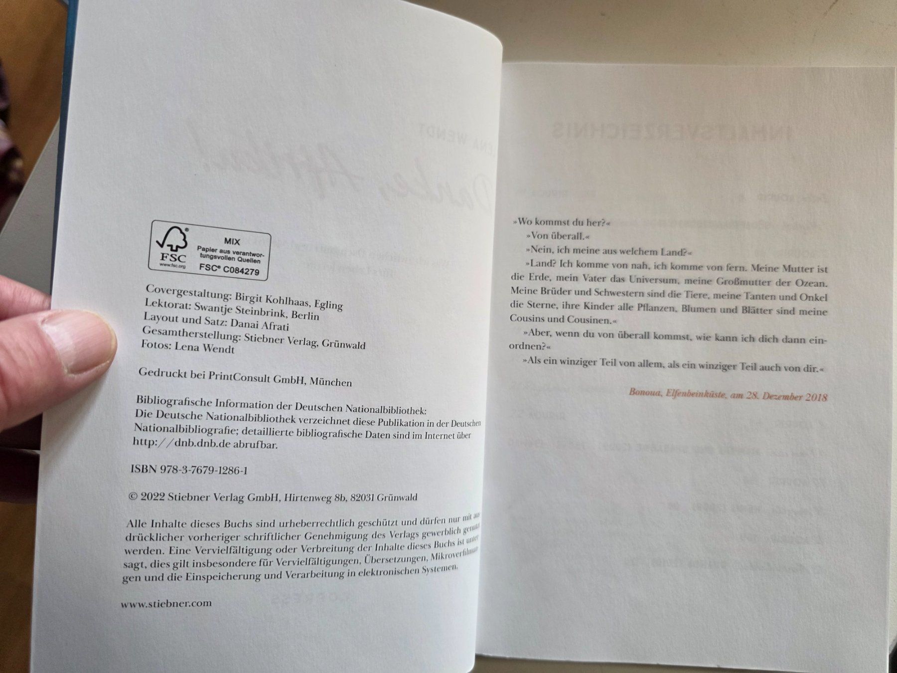 Libri: Lena Wendt - Danke, Afrika! - 2022 – Usato da Walterswil BE venduto da Lonitti 8