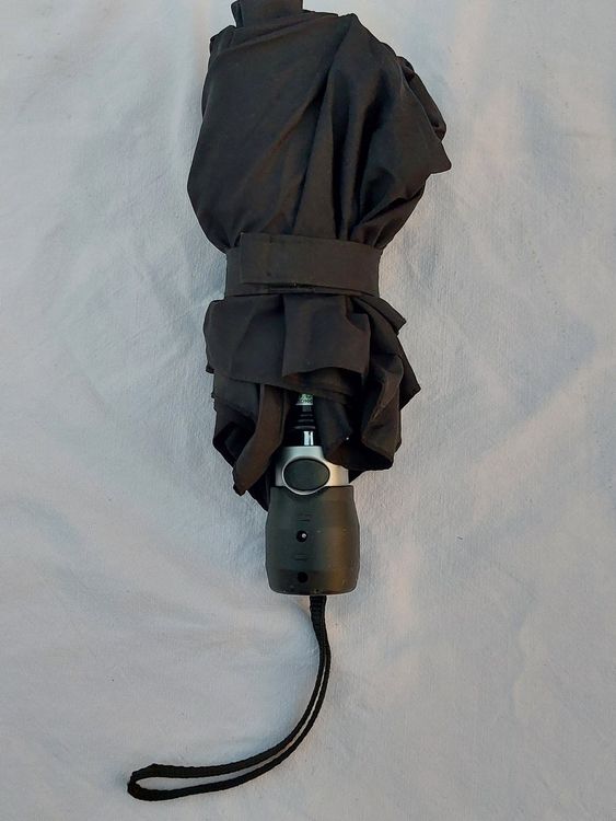 Kompaktregenschirm TEFLON protector DUPONT, schwarz BANK LEU Kaufen