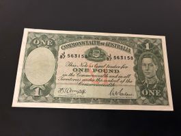 Australia 1941-1948 - 1 Pound / £1 Banknote - King George VI