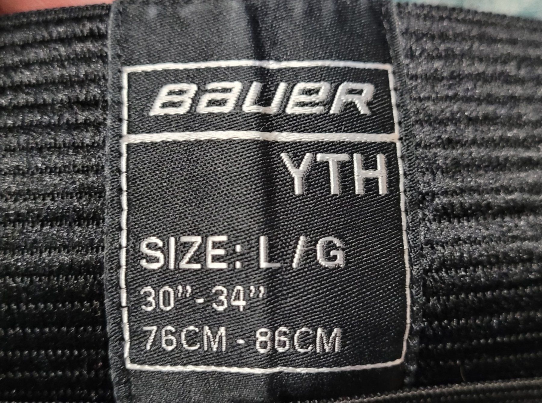 Bauer Protezioni & Imbottiture: Tiefschutz Eishockey, Gr. YTH L/G – Usato da Frasnacht venduto da Snowbird1 1