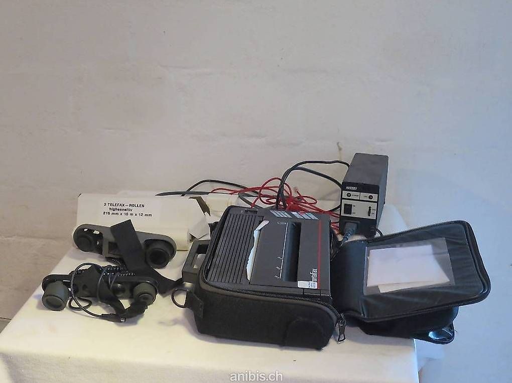 Apparecchi Fax: mobiles Faxgerät, eines der "Ersten" – Usato da Zürich venduto da axolottchen