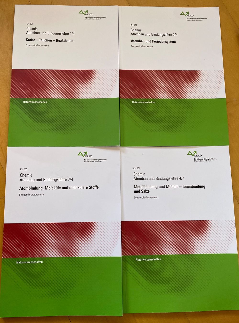 Bücher: Passerellenbücher Akad Chemie – Neu (gemäss Beschreibung) aus Thunstetten von stemag777 1