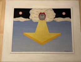 Nolde Bänziger – Originalgemälde – signiert – 45 × 61 cm