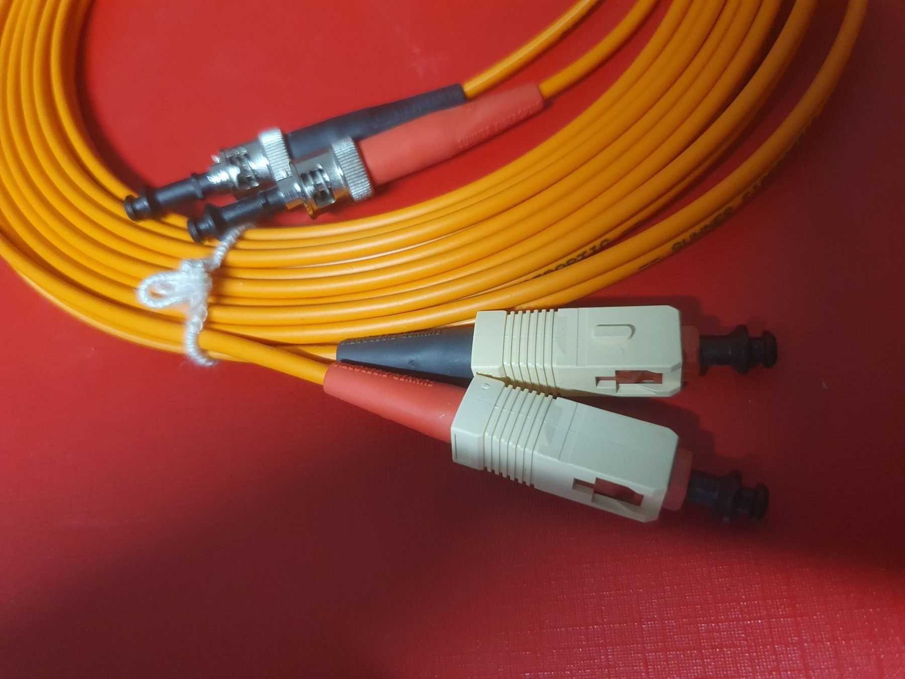 Cavi: LWL-Patchkabel Glasfaserkabel SC-ST SC - ST Duplex, 4 m 4m – Nuovo (secondo la descrizione) da Zürich venduto da Alibaba1234 1