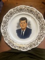Vintage JFK John F Kennedy Gedenkteller Winterling Bavaria G