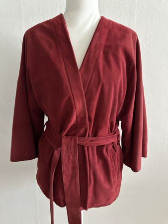 Pablo Jacke Veloursleder