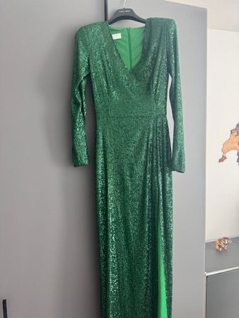 Elegantes Pailletten-Abendkleid CARLA RUIZ