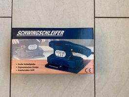 Schwingschleifer 135 Watt blau im Karton