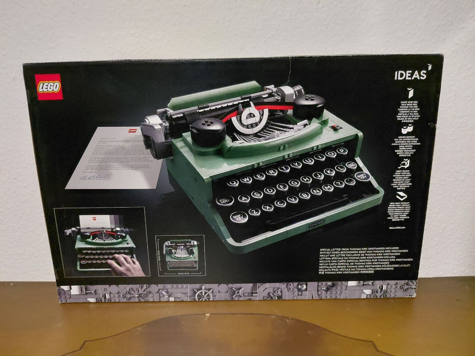 Lego Giocattoli: Lego 21327 Schreibmaschine – Nuovo e nell'imballaggio originale da Hornussen venduto da BBGratz 1