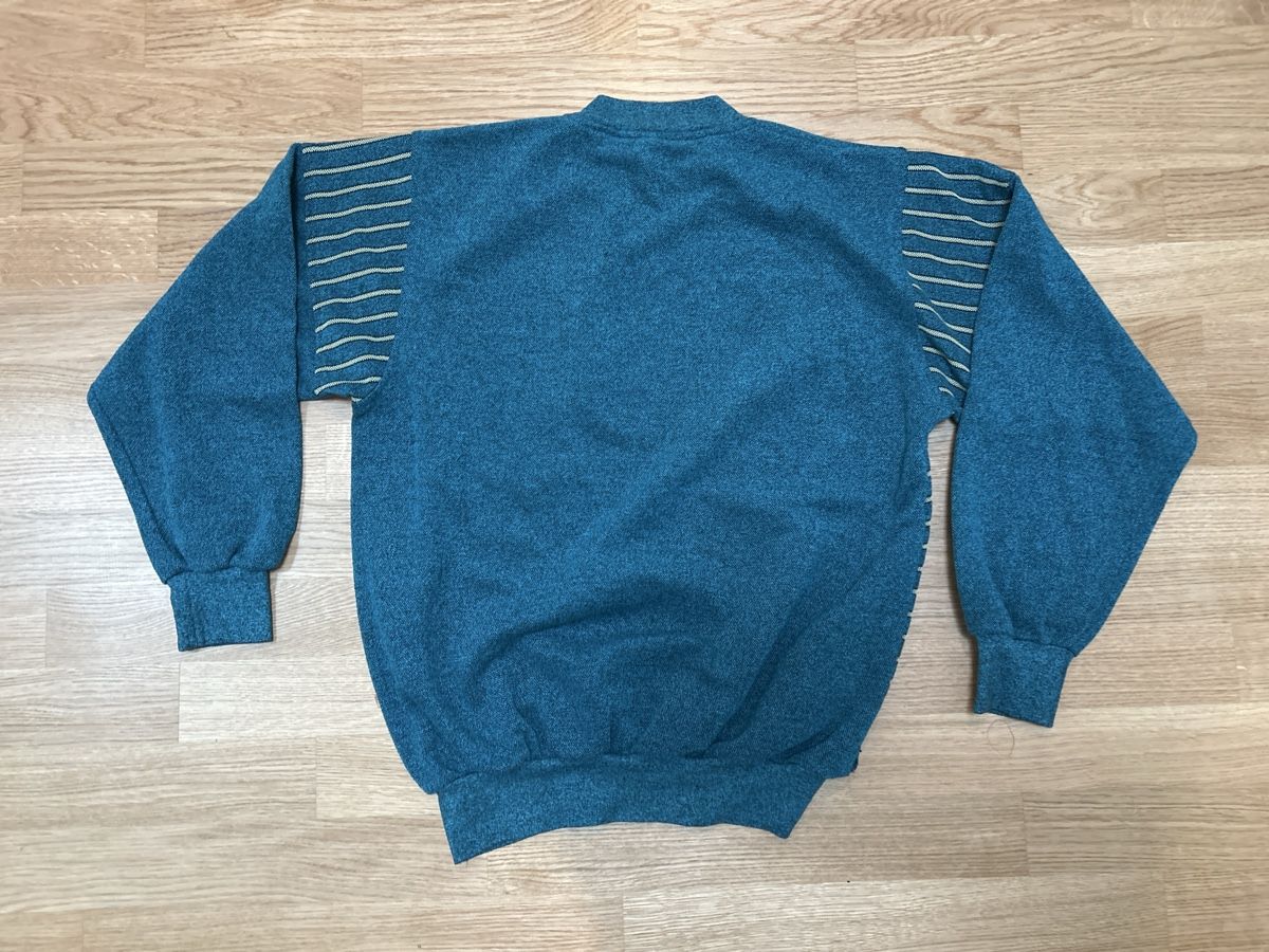 Pulls & Sweat-shirts: Retro Damen Pullover petrol Grösse M  – D'occasion à Luzern par ThrowbackVintage 2