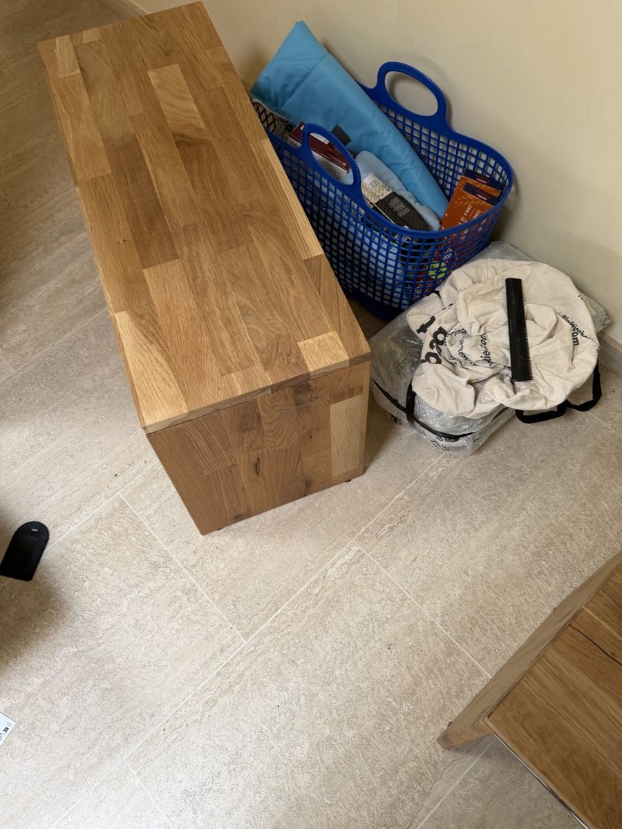 Pfister Panchine: Two Pfister Oak Eichen Wood Shoe racks – Nuovo (secondo la descrizione) da Ascona venduto da GioeleS 3
