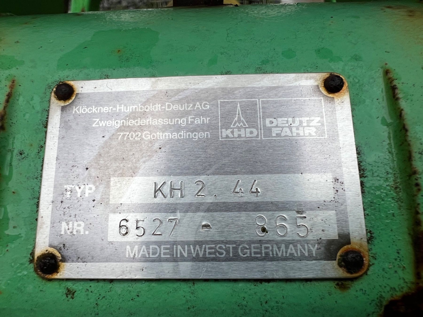 Tutte le macchine: Kreiselheuer Deutz Fahr – Usato da Mönchaltorf venduto da frabuc 4