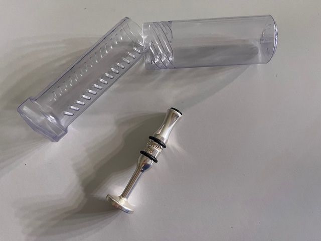 Strumenti musicali: Ansatztrainer Warburton P.E.T.E. versilbert – Nuovo (secondo la descrizione) da Zollikofen venduto da pico27