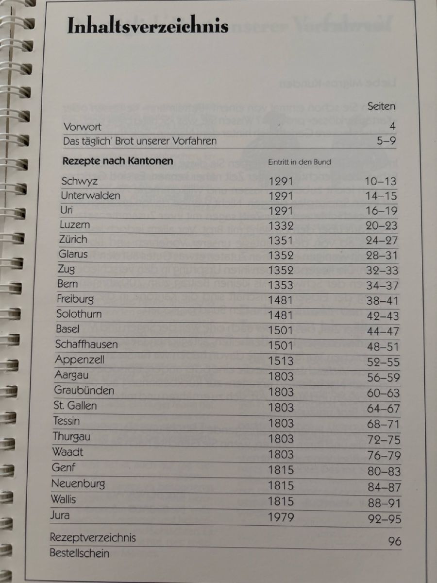 Libri: Schweizer Gerichte mit Brot - aus alter Zeit  – Nuovo (secondo la descrizione) da Wettingen venduto da gis_hr5k 1