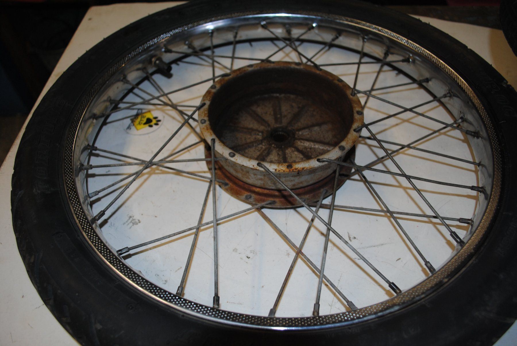 Piaggio Parti ricambio per ciclomotori: Speichenräder Piaggio 16"  ( Felgen ) – Usato da Subingen venduto da Baergarage 7