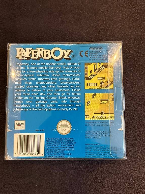 Giochi: Nintendo Game Boy / Paper Boy / CIB OVP – Usato da Dulliken venduto da Howdah 1