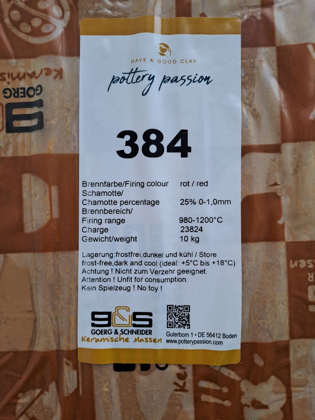 Modelliermasse: Töpferton G&S Nr. 348 – Neu (gemäss Beschreibung) aus Volketswil von ronbons 2