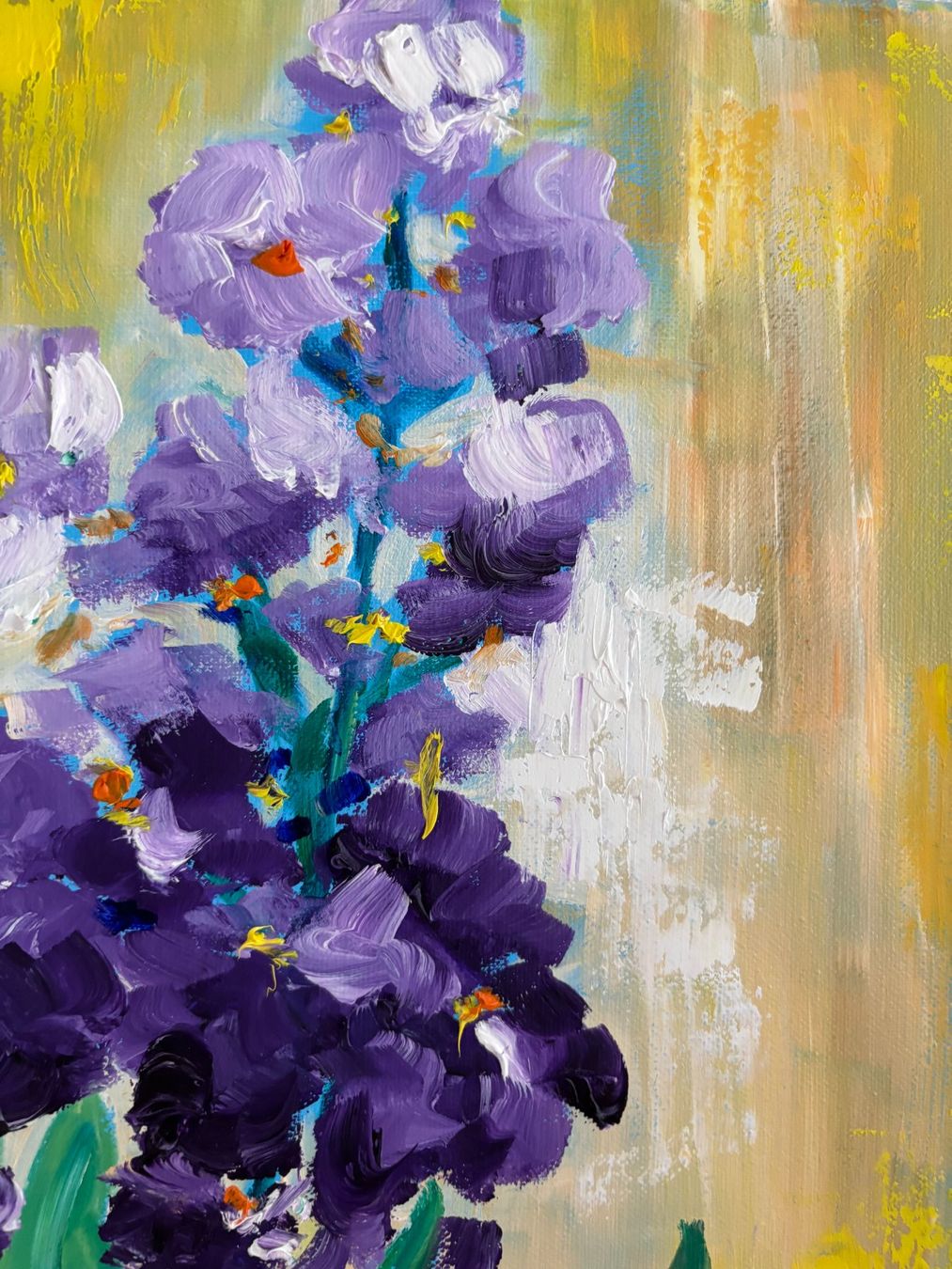 Dipinti: Orchideen - Gemälde – Nuovo (secondo la descrizione) da Cham venduto da Felha 3