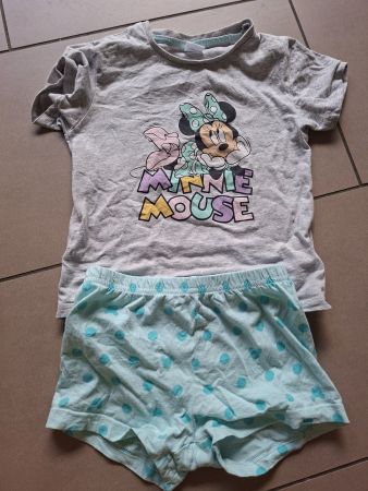 Minnie Mouse Sommer Pyjama Gr. 110/116