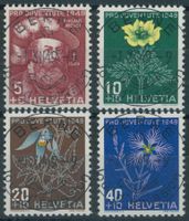 1949 - Pro Juventute - Ersttag Voll Stempel ET - französisch