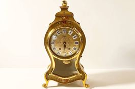 Neuenburger Pendule URECH mit Konsole aus Holz Uhr Standuhr