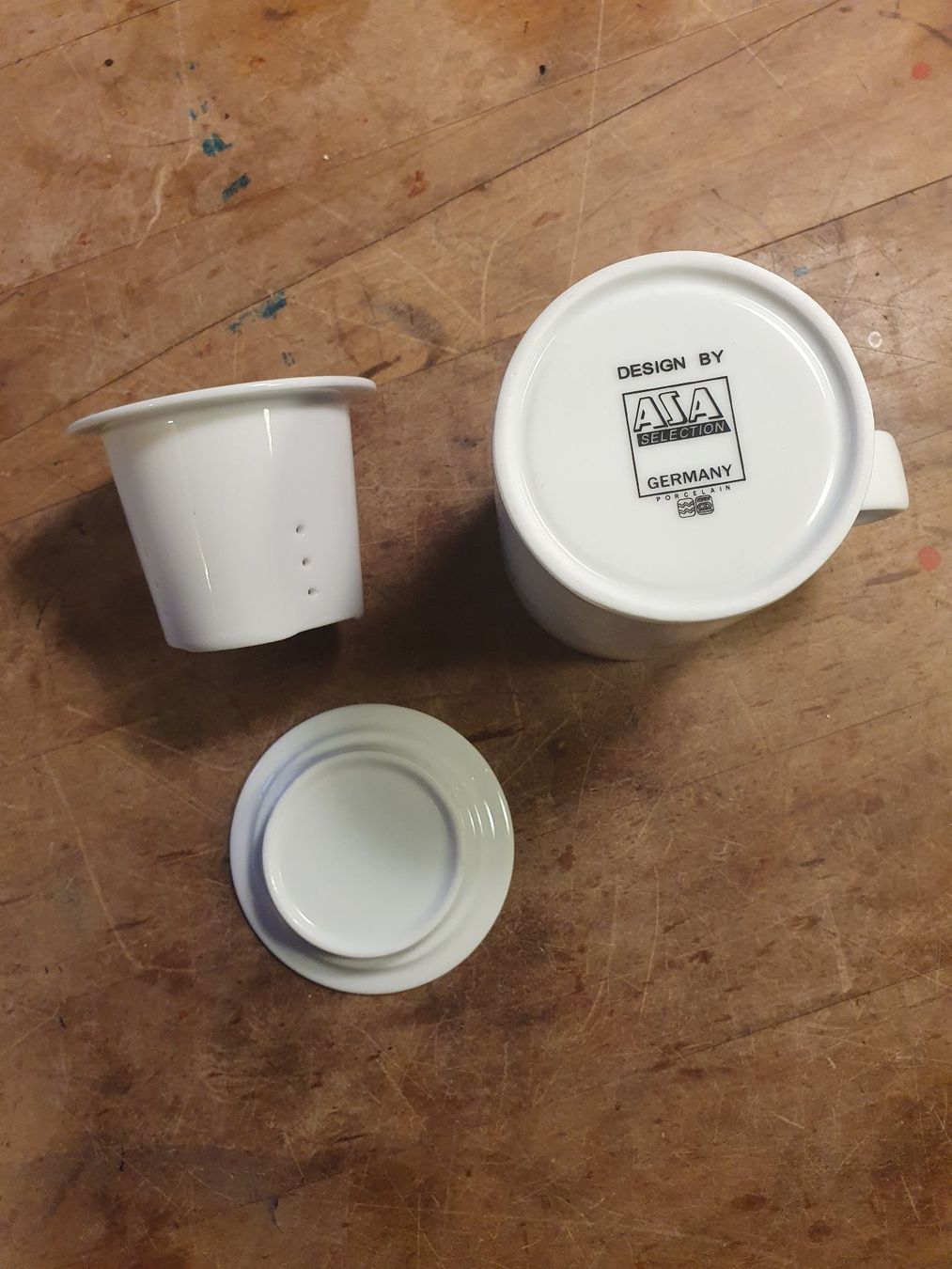 ASA Selection Tazze: ASA Teetasse mit Sieb und Deckel – Usato da Zürich venduto da loosebone 4