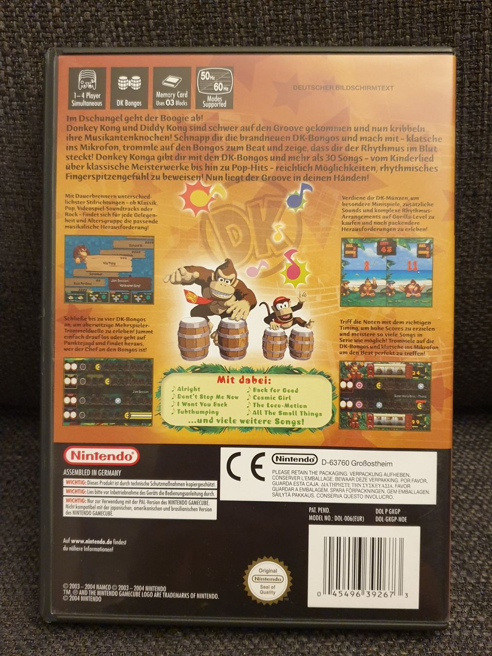 Giochi: Donkey Konga Nintendo Gamecube – Usato da Rain venduto da Rou_z26r 1
