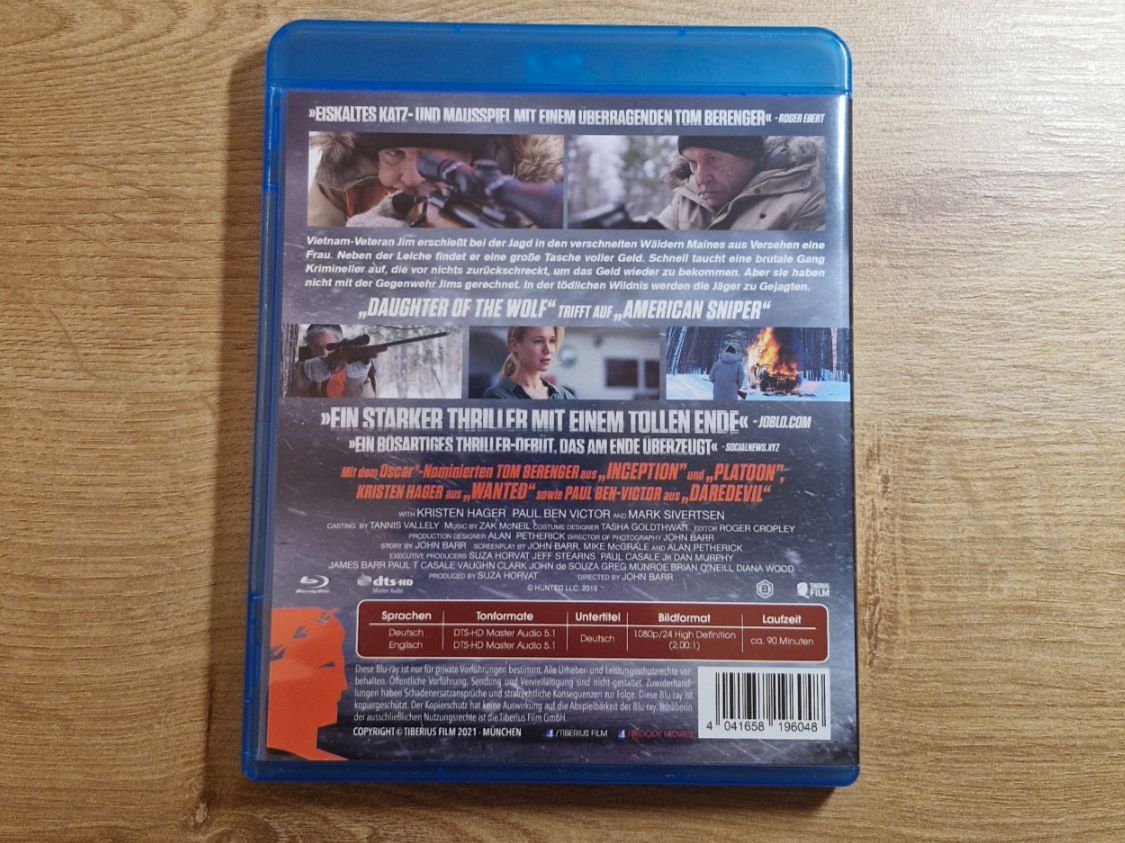 Tutti i DVDs: Hunted - Blutiges Geld (2020) Bluray – Usato da Pfungen venduto da Whitie 1