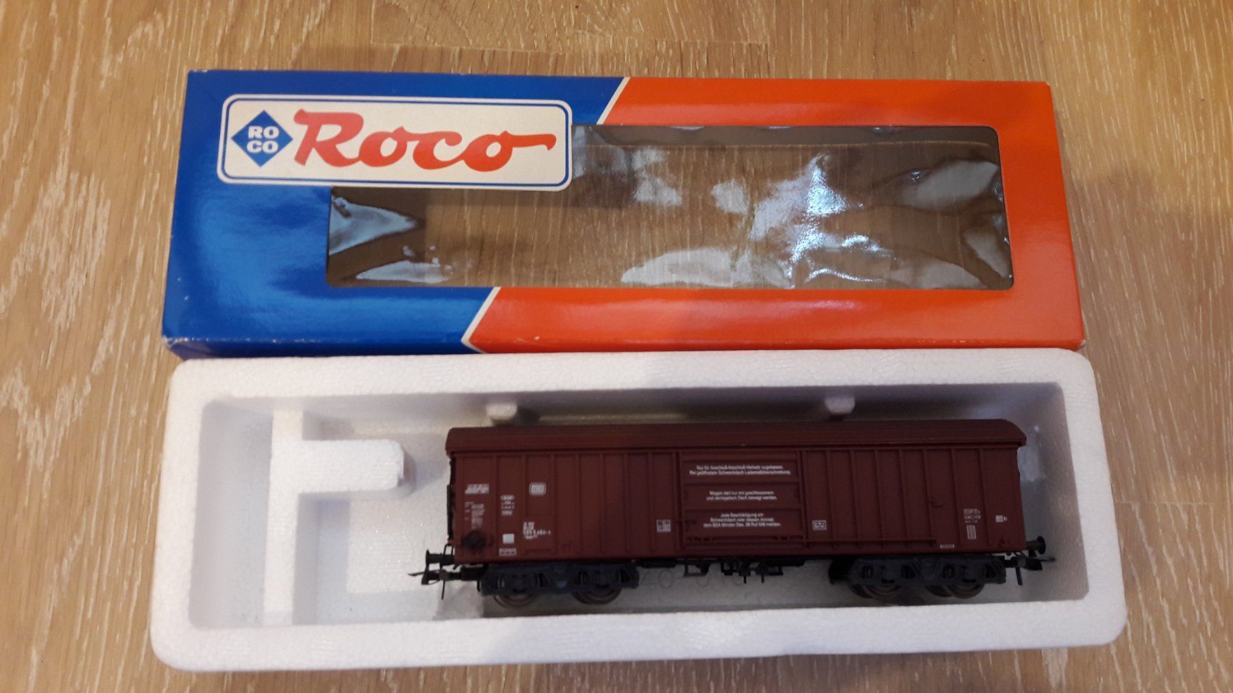 Roco Modellini di ferrovie: Roco HO DC : DB wagon couvert "Taes" – Usato da Buttes venduto da Cafe2005 9
