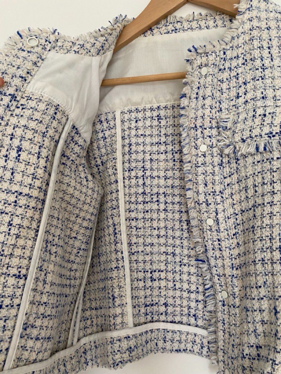 Giacche: Bouclé Blazer Jacke (38/M) Hochwertig – Usato da Zumikon venduto da Frauenecke 3