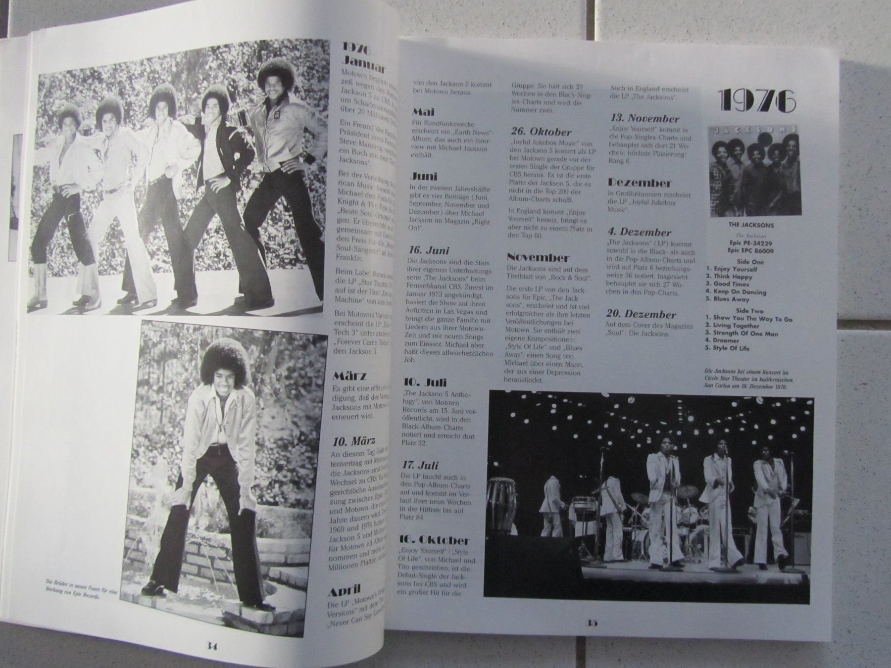 Bücher: Michael Jackson, Chronik von 1958 - 1994 – Gebraucht aus Weiningen ZH von dietsch57 3