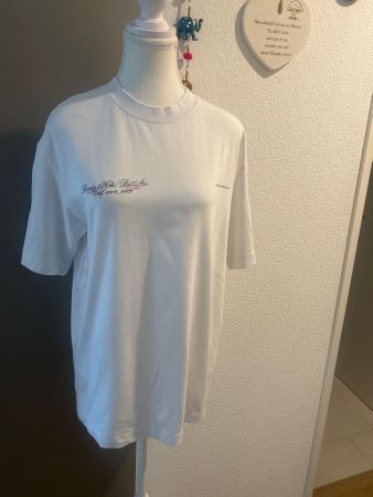 T-Shirt weiss "Beverly Hills Club" von H&M Lose Fit Gr. XS