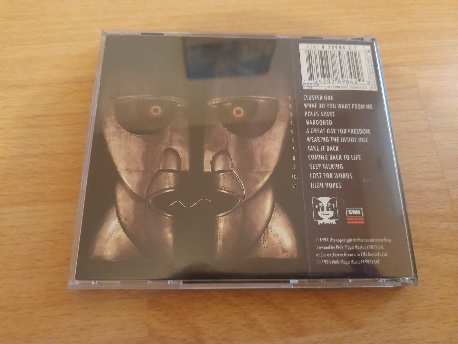 CDs: CD Pink Floyd The Division Bell – Gebraucht aus Lustmühle von chevi03 2