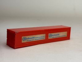 EB- 40 Ft. Container Bauknecht rot
