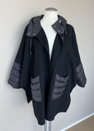 GIMO‘S Kurzmantel m.Stepp oversized Gr.38 NP490,-