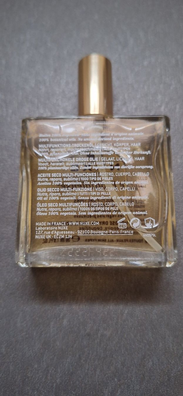 Nuxe Altro per la cura del corpo: Nuxe, huile Prodigieuse, 50ml – Nuovo e nell'imballaggio originale da Lussery-Villars venduto da pousinete02 2