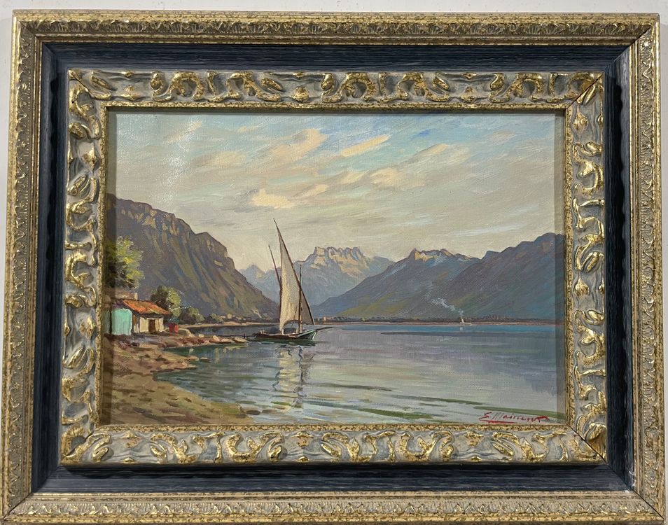 Eugenie Hainard Bechard (18821948) Gemälde Genfersee Kaufen auf