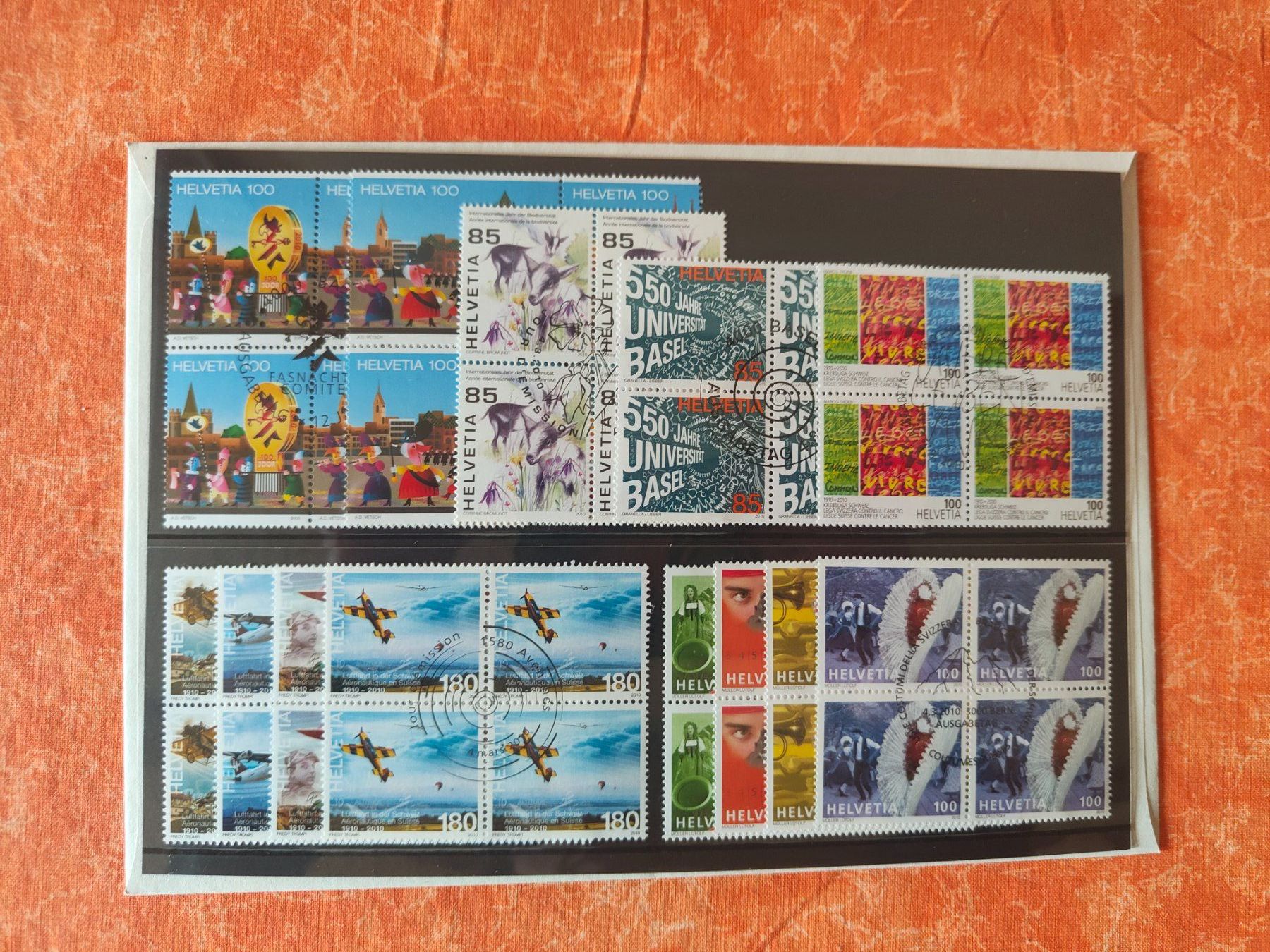 Alle Briefmarken: timbres 2010 blocs de 4 oblitérés – Neu und originalverpackt aus Gryon von Jessicaj87 4